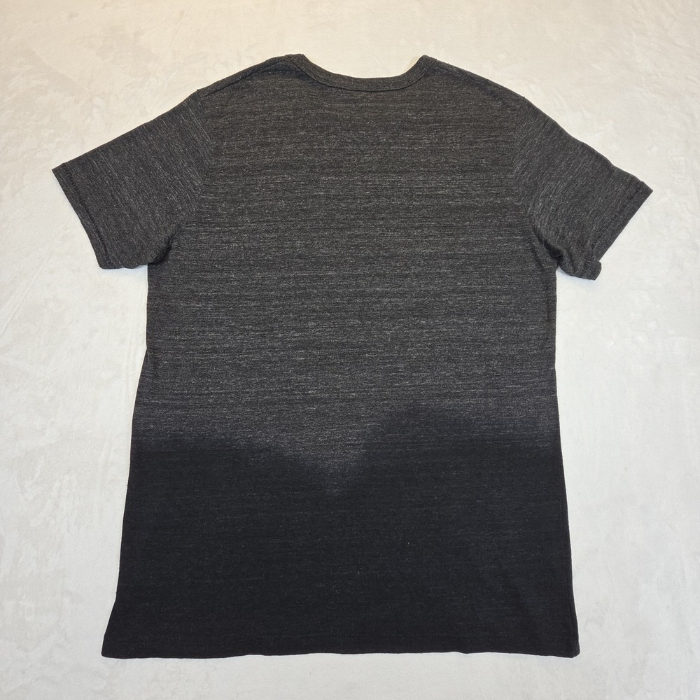 RICHARD CHAI Mens Large‎ Melange Gray Screen Print T-Shirt Art To Wear Ombre - Picture 3 of 9